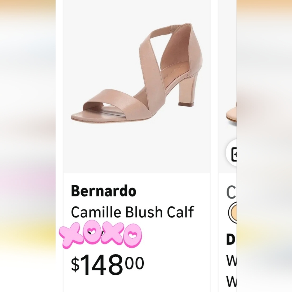 Bernardo Women's Tan Heeled Sandals